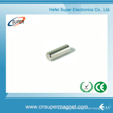 High Quality Nickel Neodymium Cylinder Magnet